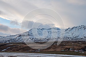 Mountain Kerling in Eyjafjordur Iceland