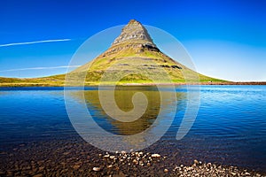 Mountain Kirkjufell, Western Iceland