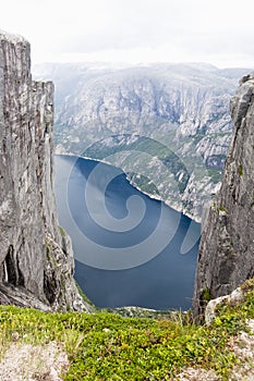 Mountain Kjerag in Norway