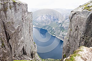 Mountain Kjerag in Norway