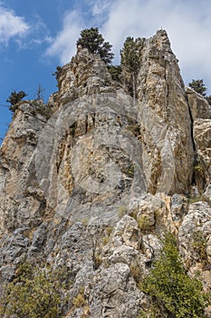 Mountain in Kyrenia city , Cyprus.