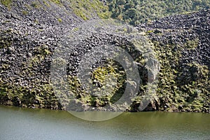 Mountain lake in Antisana Ecological Reserve