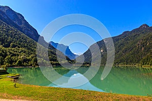 Mountain lake in the Bavarian Alps, Germany