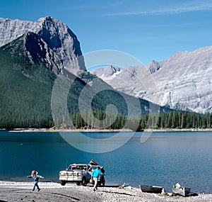 Mountain Lake Family Vacation, Canada