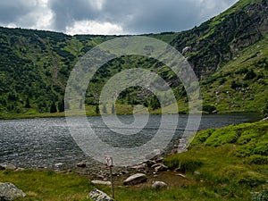 Mountain lake, Karkonosze National Park.