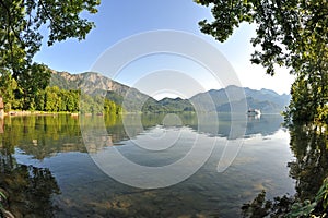 Mountain lake / Kochelsee
