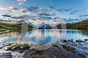 Mountain lake in the Morning