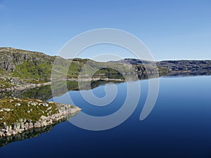 Mountain lake, Norway