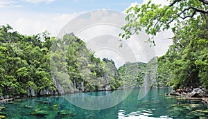 Mountain Lake, Palawan Philippines