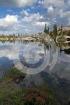 Mountain Lake Reflection