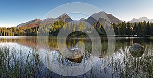 Mountain Lake in Slovakia - Strbske Pleso