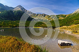 Horské jazero, Tatry Bielskie