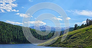 Mountain Lake View - Bighorn Mountains, Wyoming