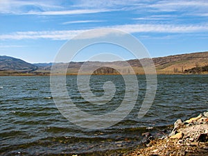 Mountain lakes in Georgia Nutsubidze Tbilisi, Lisi lake