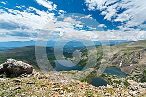 Mountain Lakes Landscape