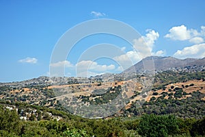 Mountain landscale, Crete.