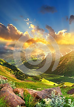 Mountain landscape