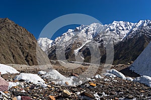 Mountain landscape along the way to K2 base camp, Pakistan