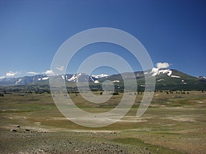 Mountain landscape. The Altai Mountains photo