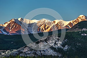 Mountain landscape. Altai, Russia