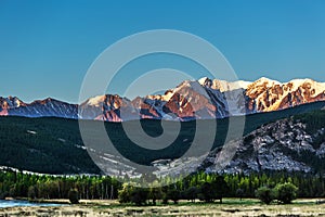 Mountain landscape. Altai, Russia