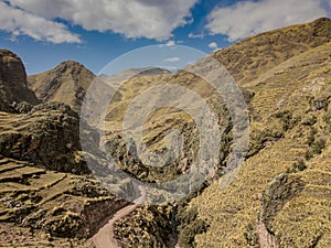 Mountain landscape in Andes