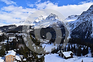 Mountain landscape in Arosa