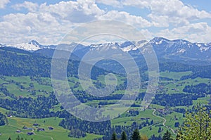 Mountain landscape in Austria