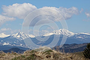 Mountain landscape, Butte, Montana photo