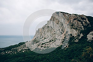 Mountain landscape in Crimea