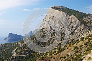 Mountain landscape in Crimea