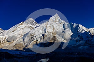 Mountain landscape on EBC trek