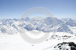 Mountain landscape, Elbrus