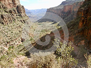 Mountain Landscape and Gorge