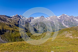 Mountain landscape Hohe Tauern, Austria.