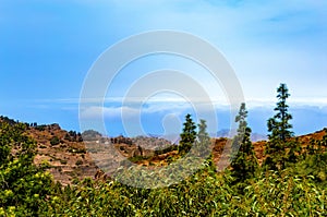 Mountain landscape, Island Santo Antao, Cape Verde, Cabo Verde, Africa