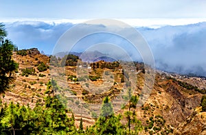 Mountain landscape, Island Santo Antao, Cape Verde, Cabo Verde, Africa