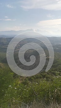 Mountain landscape in Italy