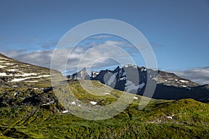 Mountain landscape in Jotunheimen Norway