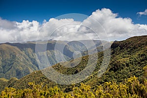 Mountain landscape in Madeira island