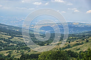 Mountain landscape of Maiella Abruzzi