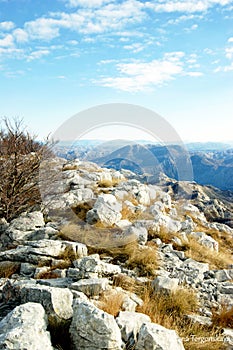 Mountain landscape from Montenegro