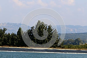 Mountain landscape in northern Israel