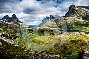 mountain landscape of Norway