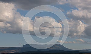 Mountain landscape overlooking Chatyrdag