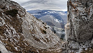 Mountain landscape panoram