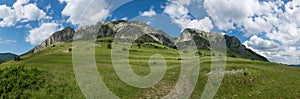 Mountain landscape panorama, Piatra Secuiului in Transilvania