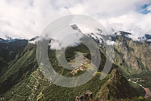 mountain landscape in Peru