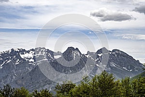 Mountain landscape in Picos de Europa photo