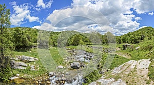 Mountain Landscape with river